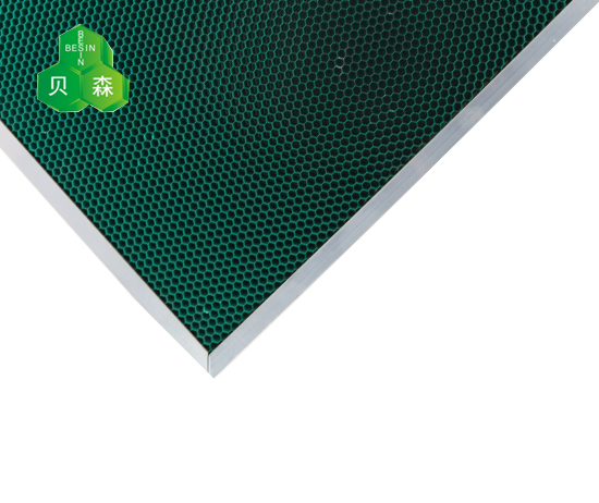 蘇州貝森蜂窩芯基材冷觸媒（綠色）高效催化濾網
